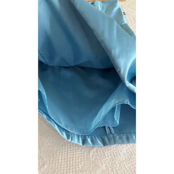 VTG Y2K Jessica McClintock GUNNE SAX Satin Strapless Formal Prom Dress 3 NWT - Picture 9 of 12